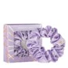 Crystalized Silk Scrunchie - Lilac