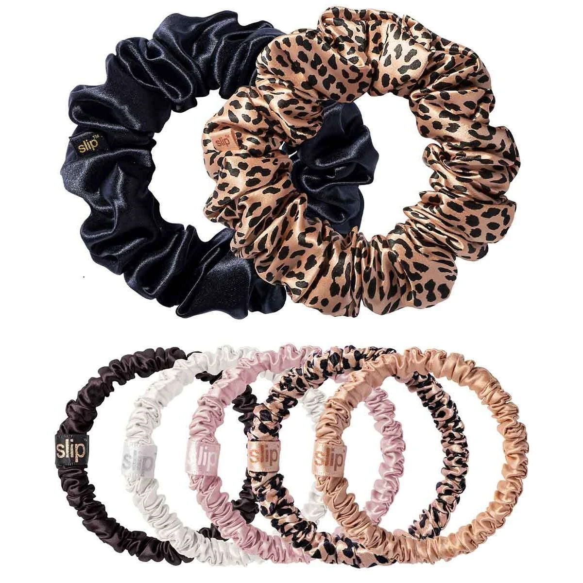 Slip Pure Silk Scrunchies - Pixie Super Set
