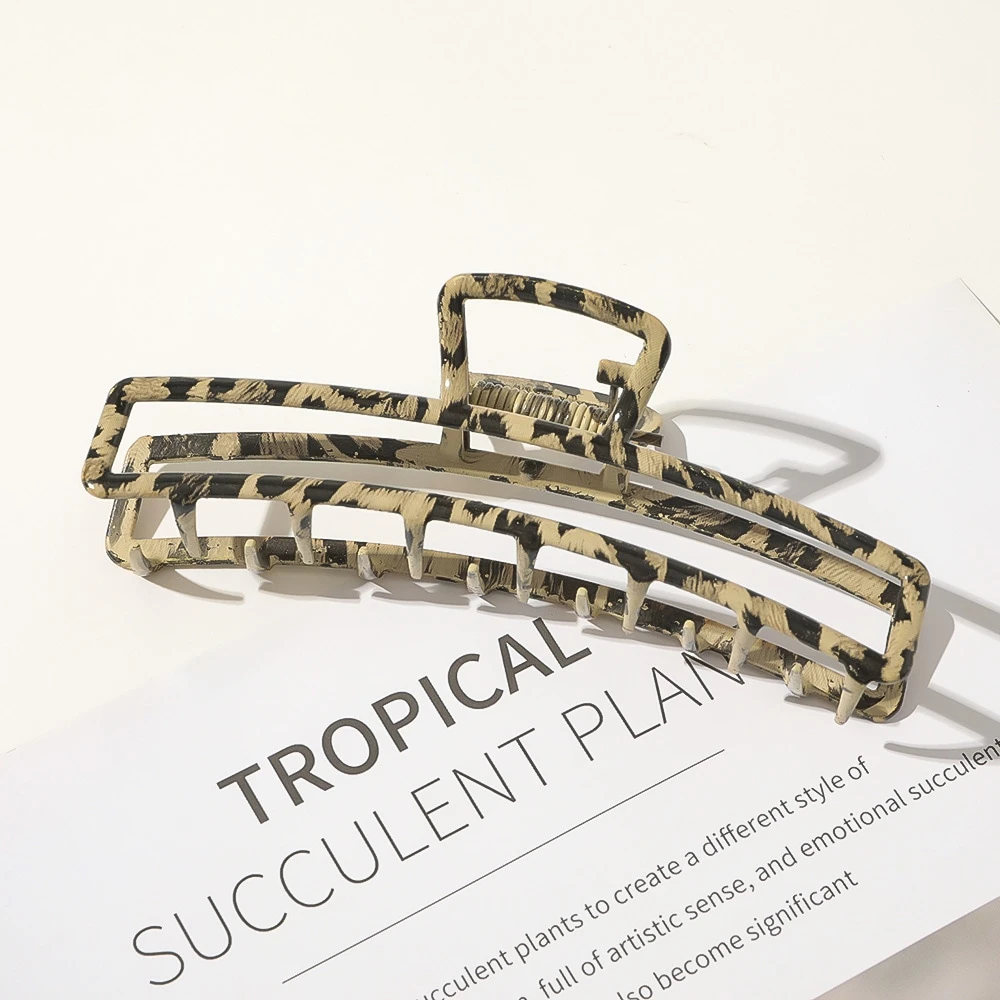 Leopard Metalen Haarclip - Afbeelding 2